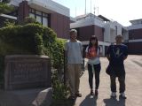 3 桜島の観測所にセンパイを訪ねいろいろ説明してもらいました。