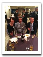 3 LLRLの山本先生の退職祝賀会にて。