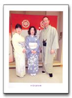 17 3月に開催されたセンターシンポに来てくれたナムさんと友禅記念館へ。