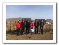 12 巡検ではモンゴル大のサマースクール用キャンパスの見学に。